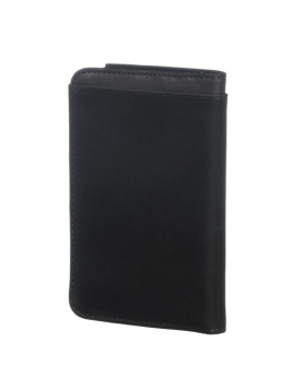 Les Ateliers Foures 9222 - CUIR DE VACHETTE - NOIR Portefeuille/Porte-cartes