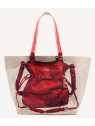Lancel A14372 tote bag lancel premier flirt 150ans sac-a-main-shopping-toile-ou-cuir