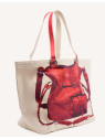 Lancel A14372 tote bag lancel premier flirt 150ans sac-a-main-shopping-toile-ou-cuir