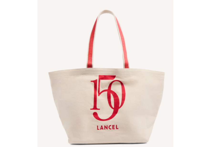 Lancel A14372 tote bag lancel premier flirt 150ans shopping