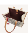 Lancel A14390 sac cabas zippé l lancel premier flirt 150ans sac-a-main-shopping-toile-ou-cuir
