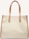 Lancel A14390 sac cabas zippé l lancel premier flirt 150ans sac-a-main-shopping-toile-ou-cuir