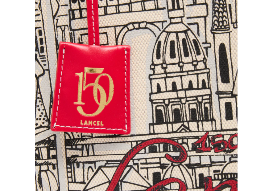 Lancel A14390 sac cabas zippé l lancel premier flirt 150ans shopping