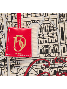 Lancel A14390 sac cabas zippé l lancel premier flirt 150ans shopping