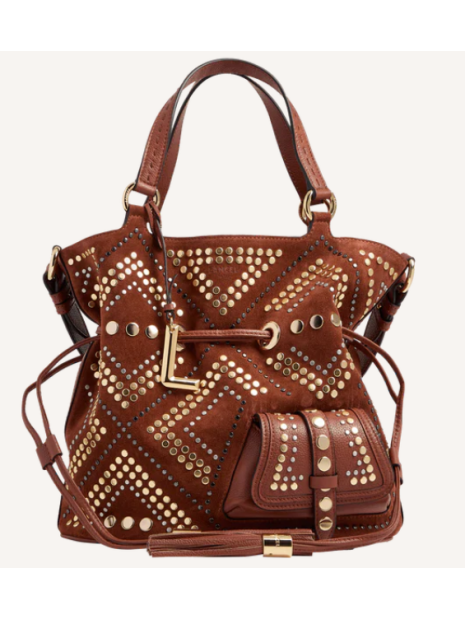 Lancel A14102 sac seau lancel premier flirt 150 ans studs sacs-a-mains