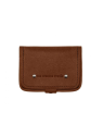 Les Ateliers Foures 9247 - CUIR DE VACHETTE - COGNAC porte monnaie et billet cuvette fourès pm-homme