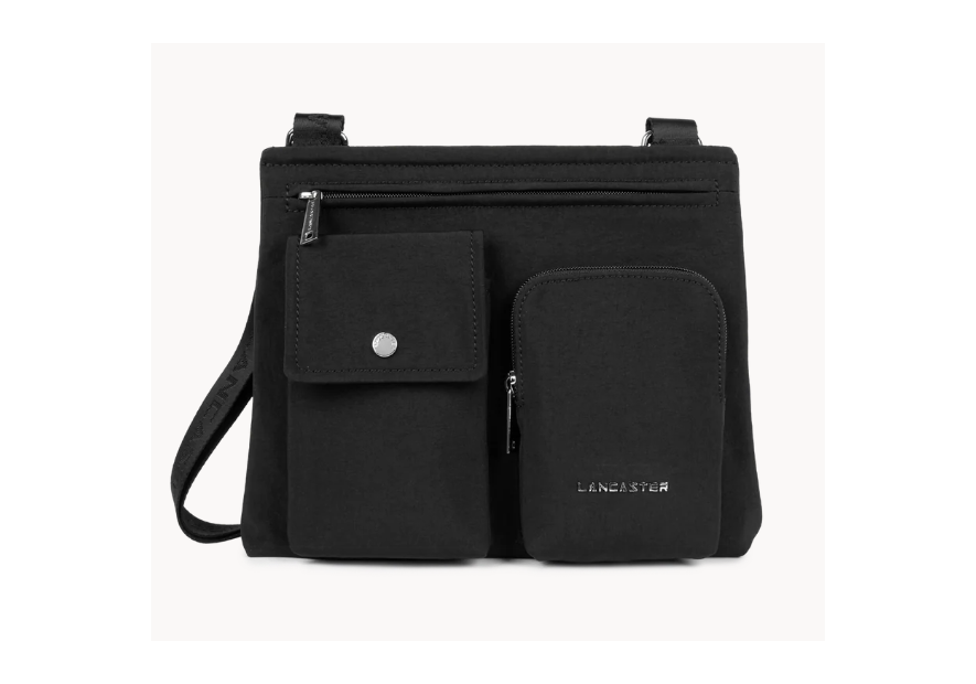 Lancaster 510-90 sac besace plat s multipoche basic pocket Sacs à mains