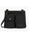 Lancaster 510-90 sac besace plat s multipoche basic pocket sacs-a-mains