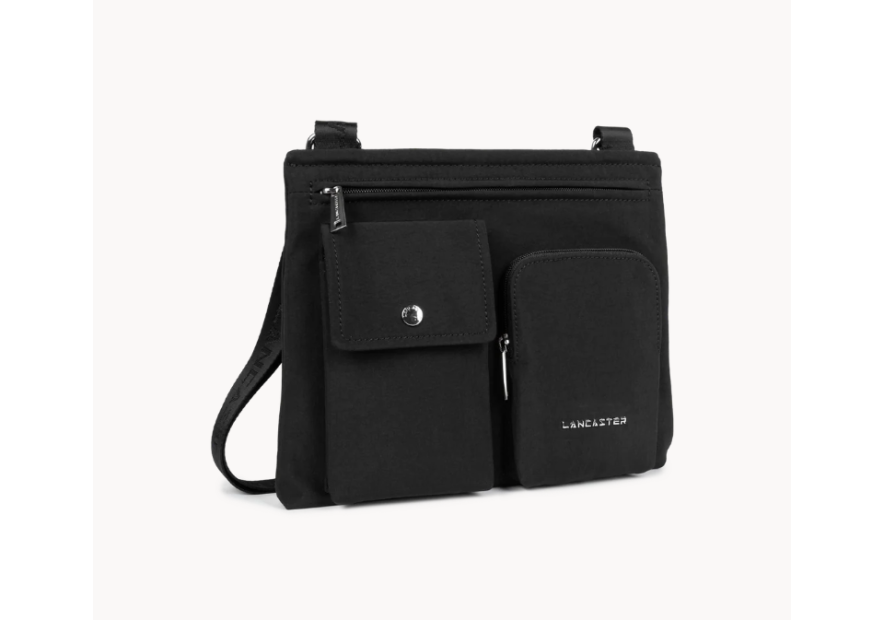Lancaster 510-90 sac besace plat s multipoche basic pocket Sacs à mains
