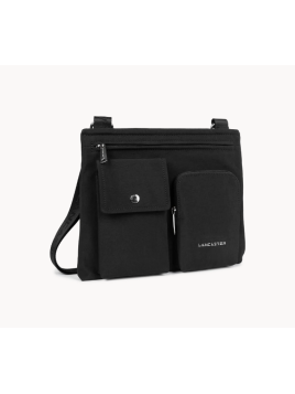 Lancaster 510-90 sac besace plat s multipoche basic pocket Sacs à mains