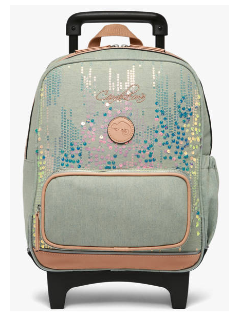 Caméléon VIG-SR40 sac à dos enfant à roulette de caméléon cartable-scolaire