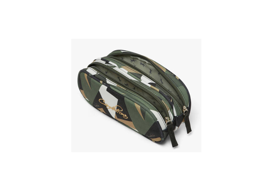 Caméléon FUT-TROU trousse double compartiments cameleon futur Trousses