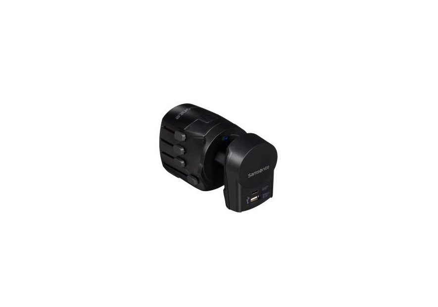Samsonite 155603 prise adaptatrice samsonite monde pro usb adaptateur prises