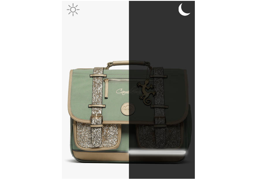 Caméléon VIG-CA38 cartable enfant 2 compartiments vintage fantasy Cartables enfant