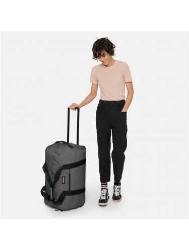 Eastpak K28E - POLYESTER - BLACK DENIM - Container 65 + sac-de-voyage-a-roulettes