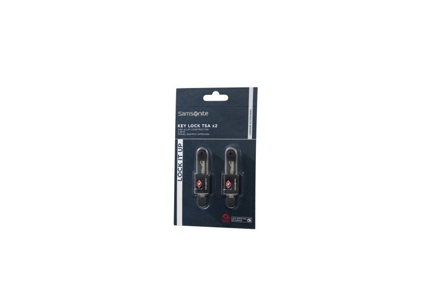 Samsonite 155578/KR7010 cadenas à clés tsa samsonite lot de 2 Accueil