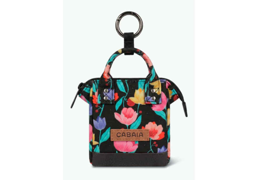 Cabaïa PICO porte cles/etui ipod gris gris de sac p.cles breloque