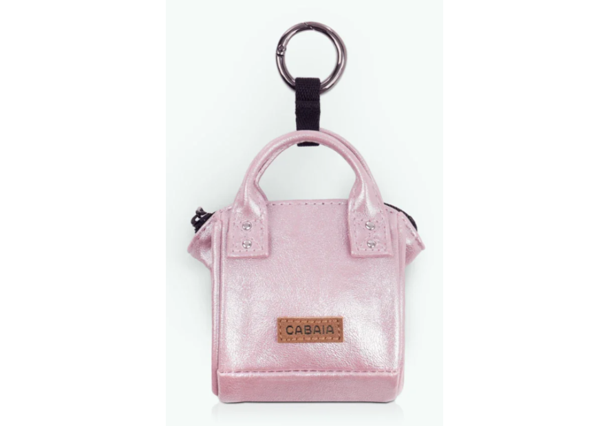 Cabaïa PICO porte cles/etui ipod gris gris de sac p.cles breloque