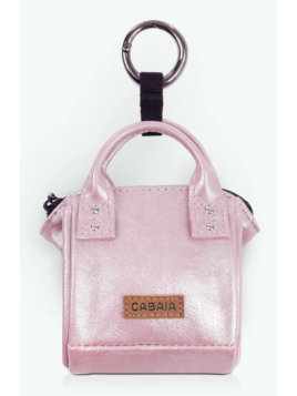 Cabaïa PICO porte cles/etui ipod gris gris de sac p.cles breloque