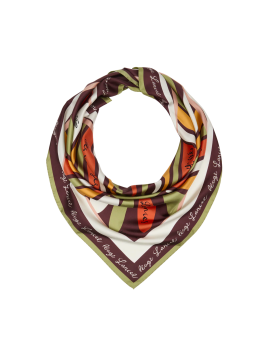 Lancel A14135 carré de soie lancel carre de soie