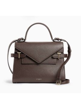 Le Tanneur TEMI1014 sac à main double rabat taille m Sacs à mains