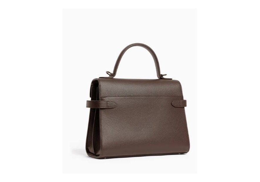 Le Tanneur TEMI1014 sac à main double rabat taille m Sacs à mains