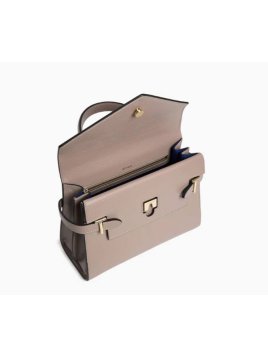 Le Tanneur TEMI1014 sac à main double rabat taille m Sacs à mains