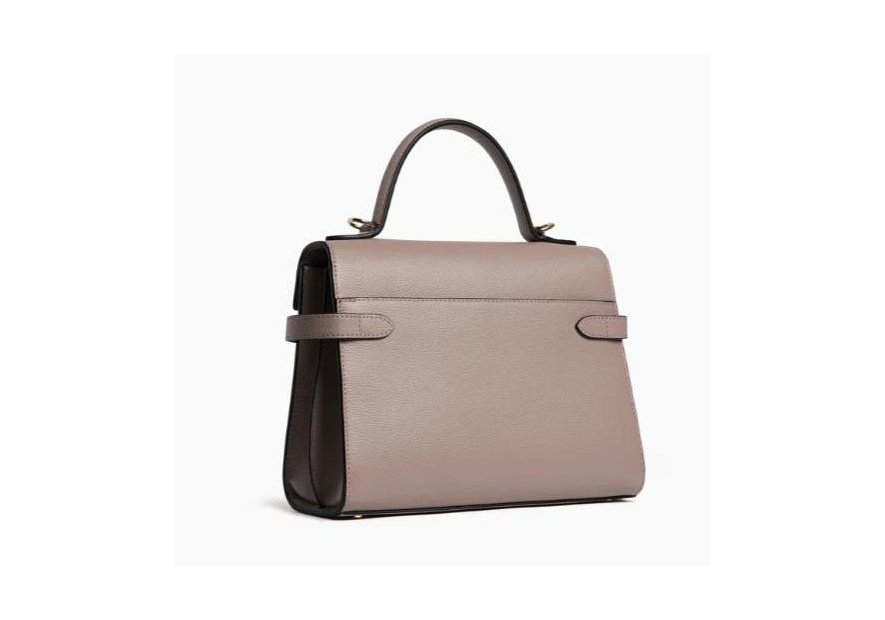 Le Tanneur TEMI1014 sac à main double rabat taille m Sacs à mains