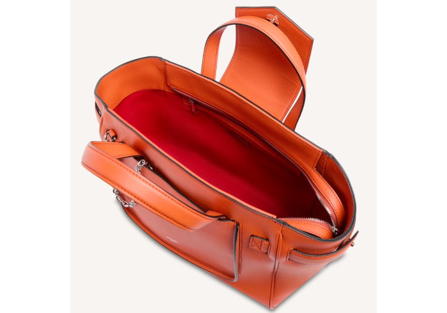 Lancel A14222 sac cabas lancel thea porté main shopping
