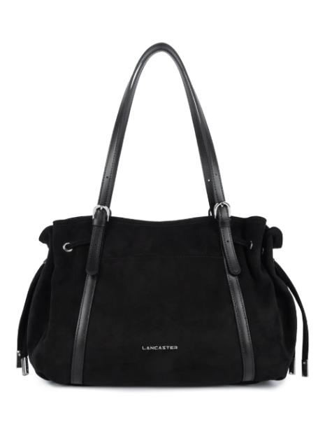 Lancaster 518-097 sac shopping l lancaster velvet emma sac-a-main-shopping-toile-ou-cuir