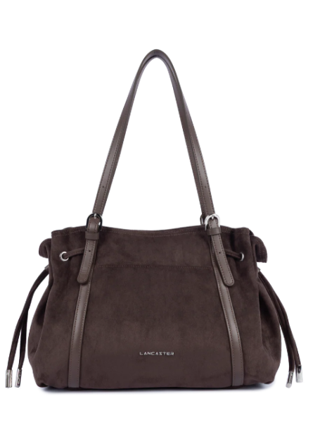 Lancaster 518-097 sac shopping l lancaster velvet emma sac-a-main-shopping-toile-ou-cuir