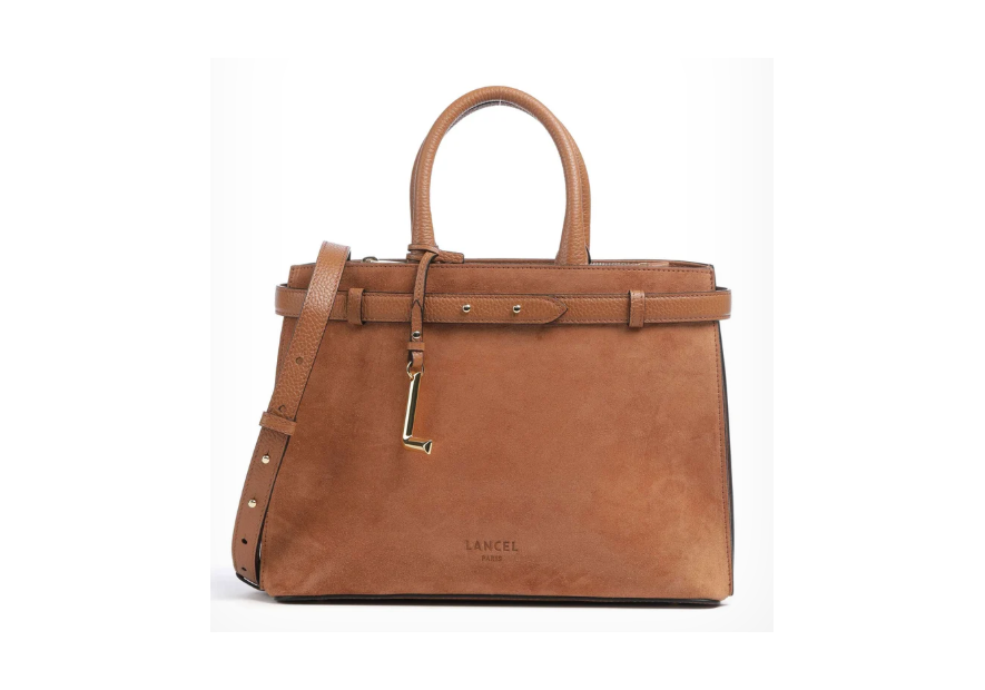 Lancel A14399 sac carryall zippé s lancel faubourg suède Sacs à mains