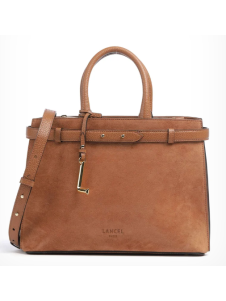 Lancel A14399 sac carryall zippé s lancel faubourg suède Sacs à mains