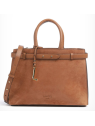 Lancel A14399 sac carryall zippé s lancel faubourg suède sacs-a-mains