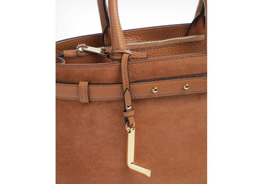 Lancel A14399 sac carryall zippé s lancel faubourg suède Sacs à mains