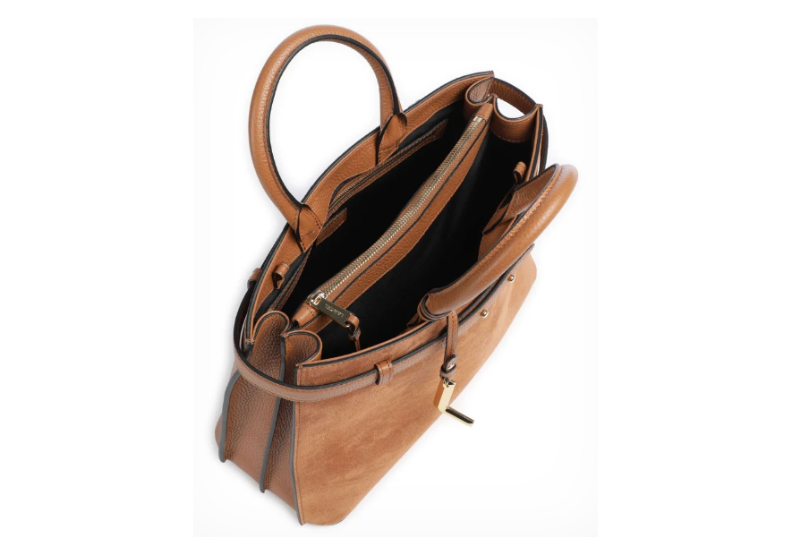 Lancel A14399 sac carryall zippé s lancel faubourg suède Sacs à mains