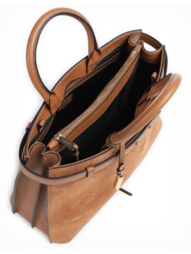 Lancel A14399 sac carryall zippé s lancel faubourg suède Sacs à mains