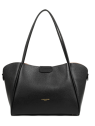Lancaster 470-86 sac cabas epaule l lancaster ida double sac-a-main-shopping-toile-ou-cuir