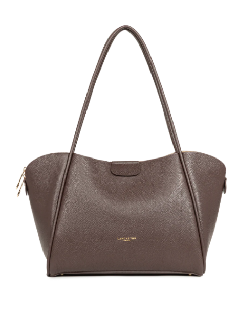 Lancaster 470-86 sac cabas epaule l lancaster ida double sac-a-main-shopping-toile-ou-cuir