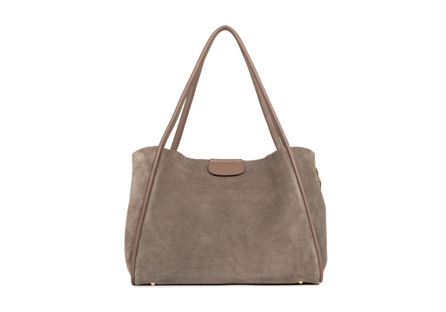 Lancaster 470-102 grand sac cabas lancaster ida suede shopping
