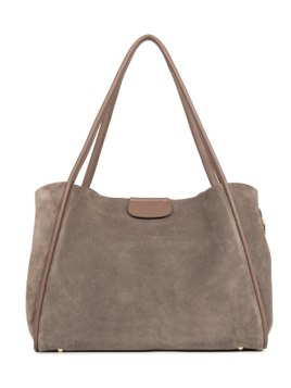 Lancaster 470-102 grand sac cabas lancaster ida suede shopping