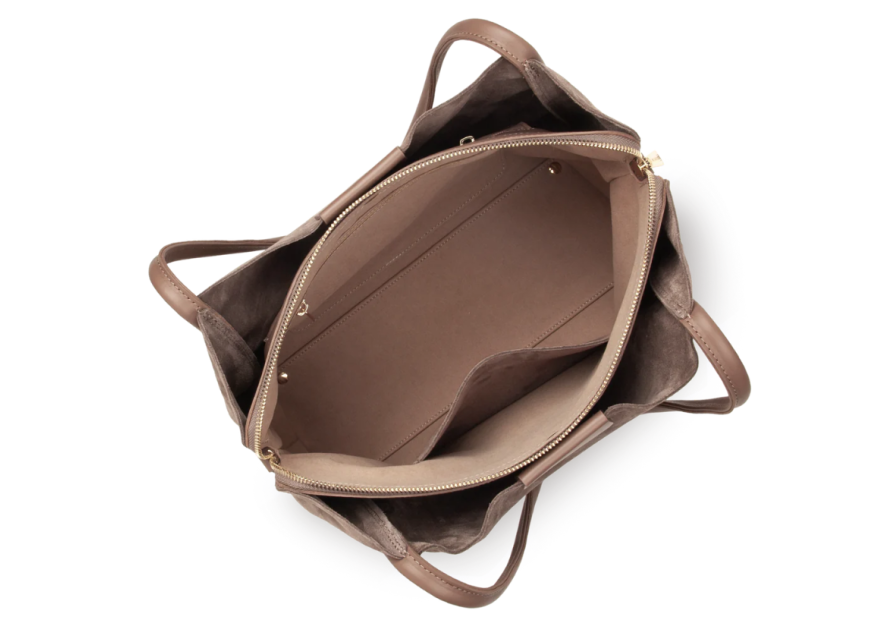 Lancaster 470-102 grand sac cabas lancaster ida suede shopping