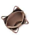 Lancaster 470-102 grand sac cabas lancaster ida suede sac-a-main-shopping-toile-ou-cuir