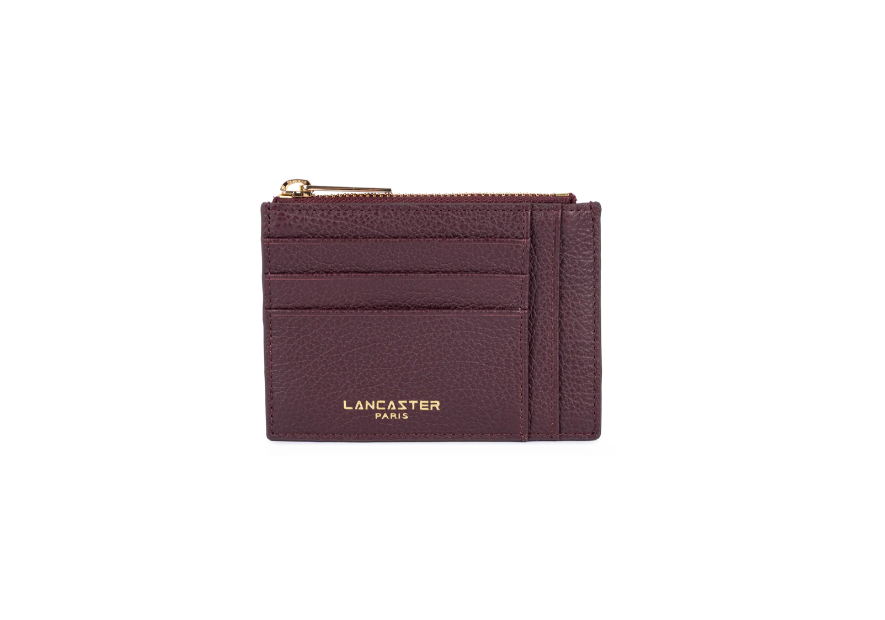 Lancaster 129-22 porte cartes lancaster dune plat zip Porte-monnaie Femme