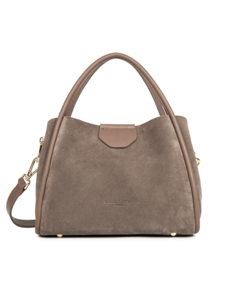 Lancaster 470-100 sac porte main s lancaster suade ida sacs-a-mains