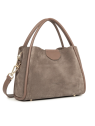 Lancaster 470-100 sac porte main s lancaster suade ida sacs-a-mains