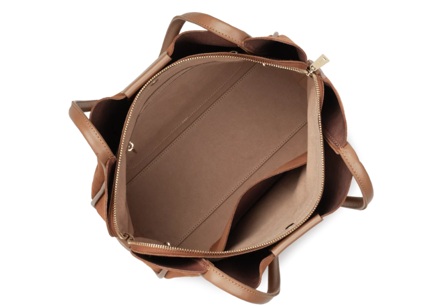 Lancaster 470-102 grand sac cabas lancaster ida suede shopping