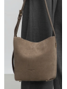 Lancaster 530-56 lancaster sac seau suede sacs-a-mains