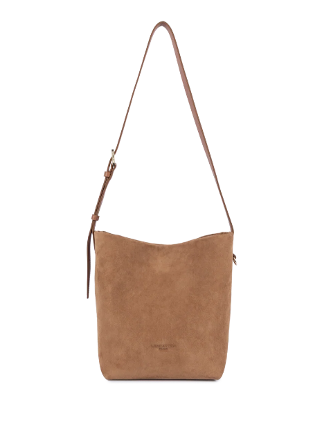 Lancaster 530-56 lancaster sac seau suede sacs-a-mains