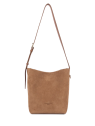 Lancaster 530-56 lancaster sac seau suede sacs-a-mains